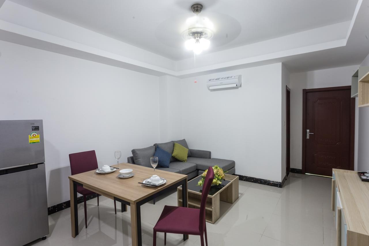 钻石名邸 Diamond One Hotel And Serviced Apartment Phnom Penh Exterior foto